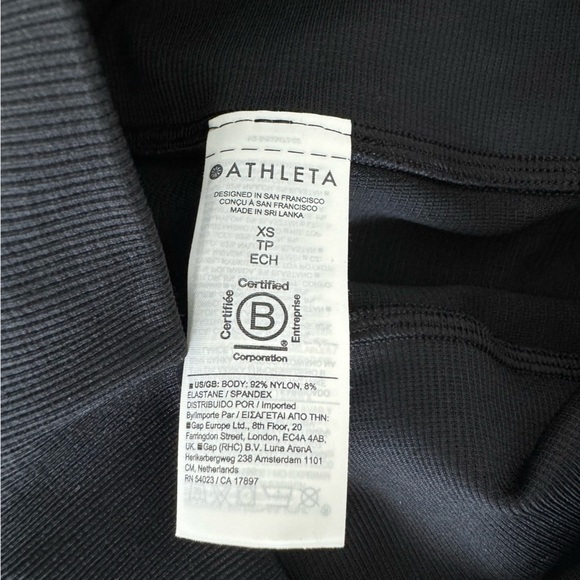 New Athlete Aurora Seamless Legging XS Black - Picture 7 of 10